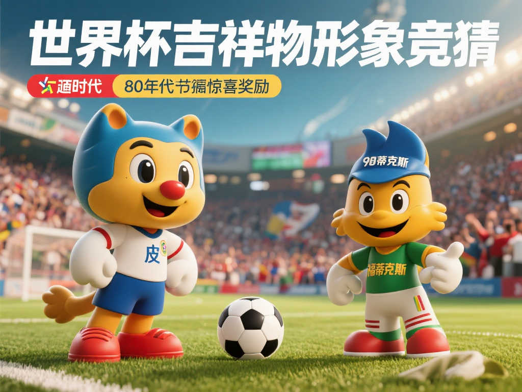 体彩推出‘世界杯吉祥物竞猜’活动,复古风潮唤醒满满怀旧情 体彩推出‘世界杯吉祥物竞猜’活动,复古风潮唤醒满满怀旧情